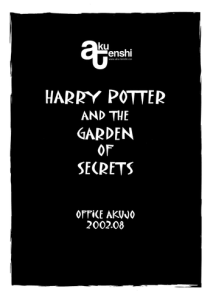 Harry to Himitsu no Kaen {HP and the Garden of Secrets} p1