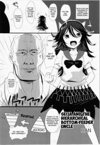 (Reitaisai 12) [Kuma-tan Flash! (HAN)] Seija to Hierarchy Saiteihen Oji-san | Seija and the Hierarchical Bottom-feeder Uncle (Gensoukyou ni Tanetsuke Oji-san ga Yattekita YA-YA-YA) (Touhou Project) [English]