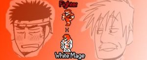 Fighter x White Mage