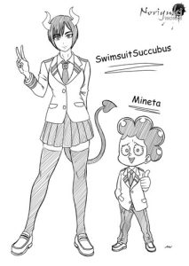 SwimsuitSuccubus x Mineta