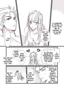 FGO Medb-chan, Cu Chulainn no Are o Zessan Suru