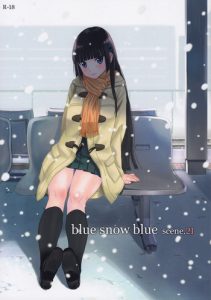 blue snow blue scene.21